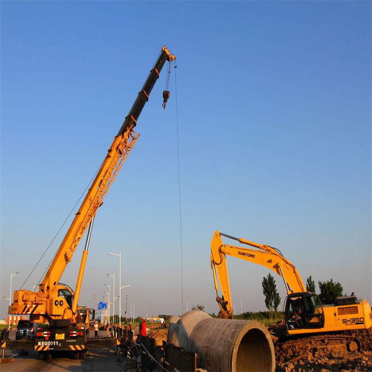 莱阳25吨吊车吊8吨,最远吊多少米